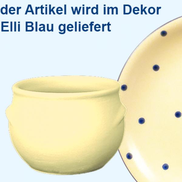 Schmalztopf 150 ml Elli blau