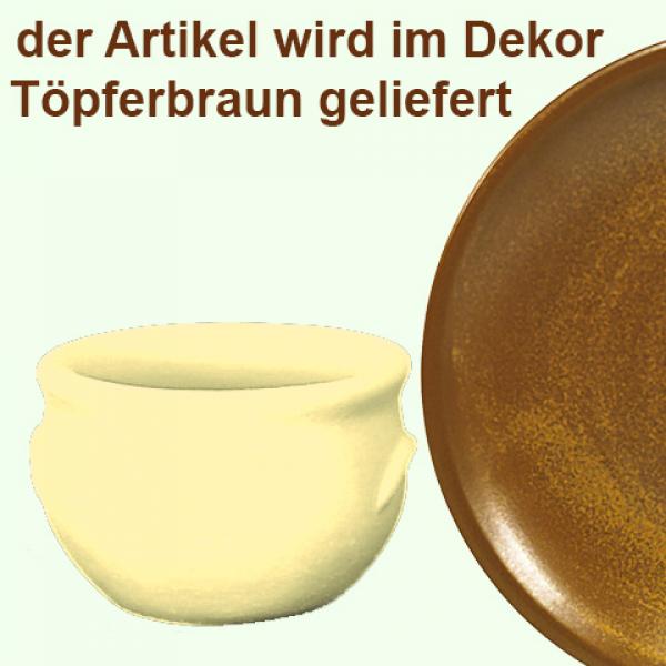 Schmalztopf 100 ml braun