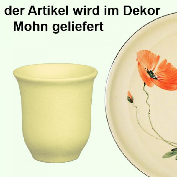 Schnapsbecher Mohn
