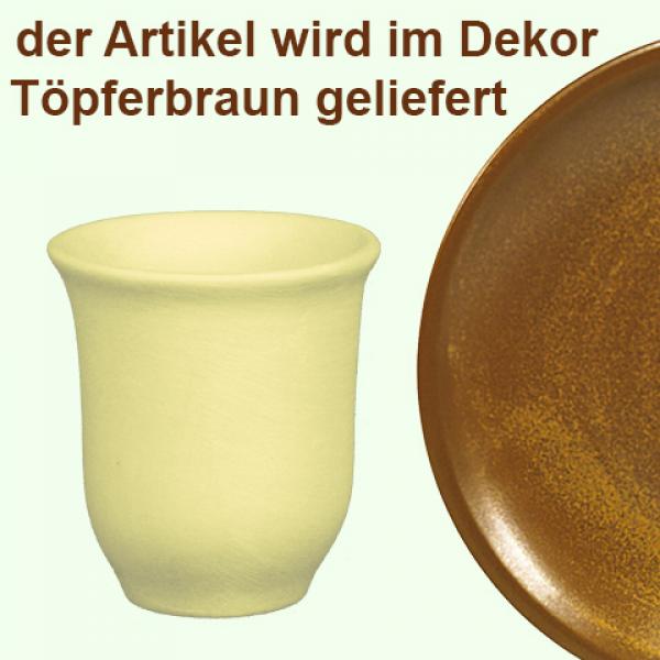 Schnapsbecher braun
