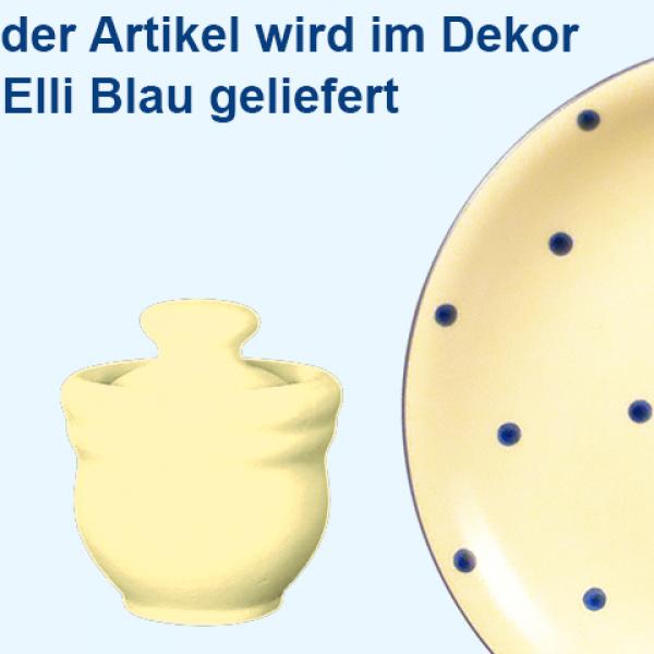 Senftopf Elli blau
