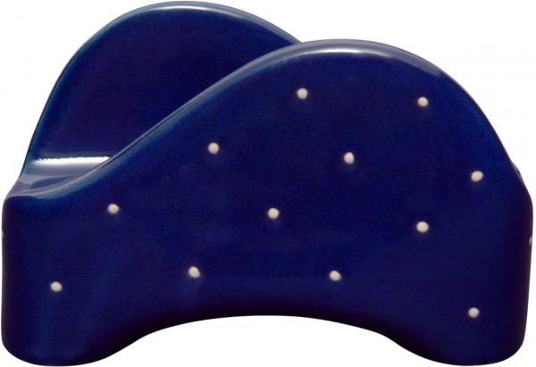 Serviettenhalter blau 1 Punkt