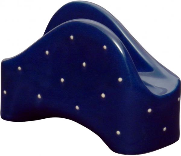 Serviettenhalter blau 1 Punkt
