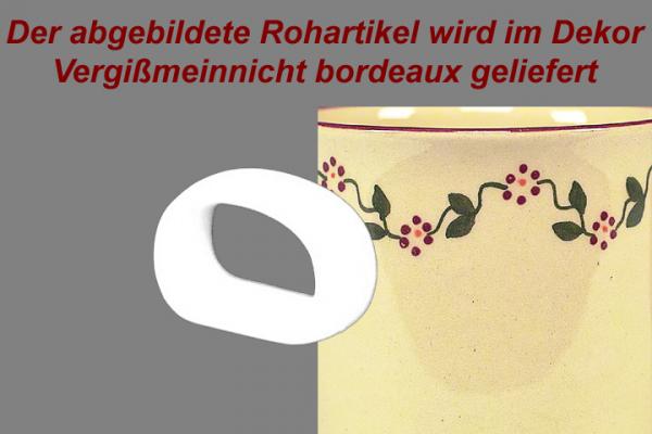 Serviettenring Vergissmeinnicht bordeaux