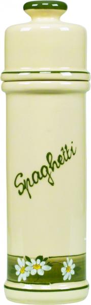 Spaghettitopf Dekor Margueritenblume