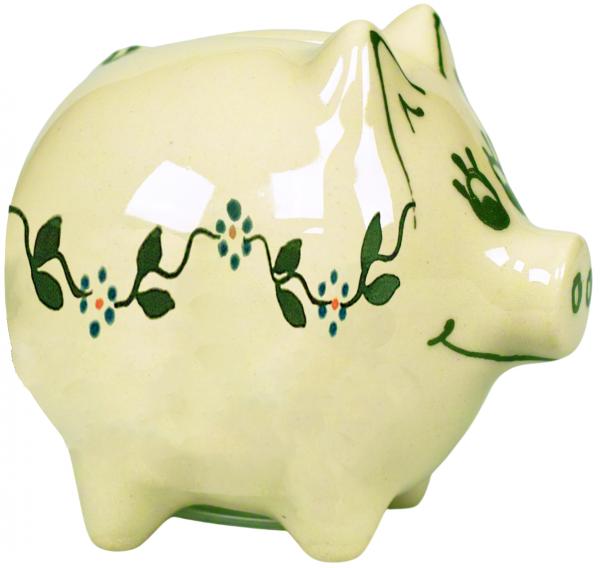 Sparschwein klein 1 Zeile Schrift