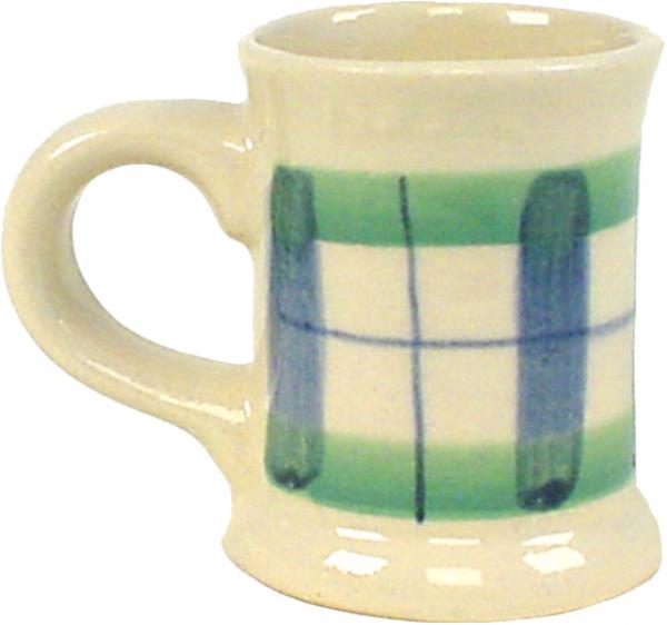 Stamper karo grün blau