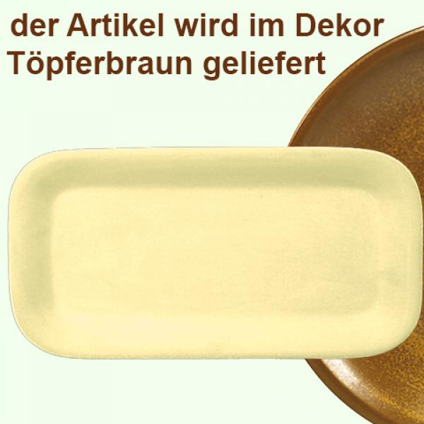 Stollenplatte 33 braun