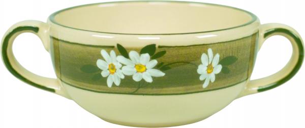Suppentasse obere Dekor Margueritenblume