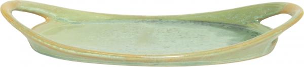 Tablett 25 oval Mint