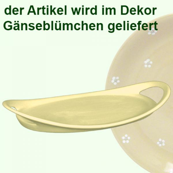 Tray 25 Oval Gänseblümchen