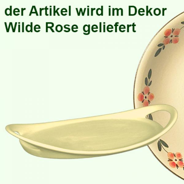 Tablett 25 oval Wilde Rose
