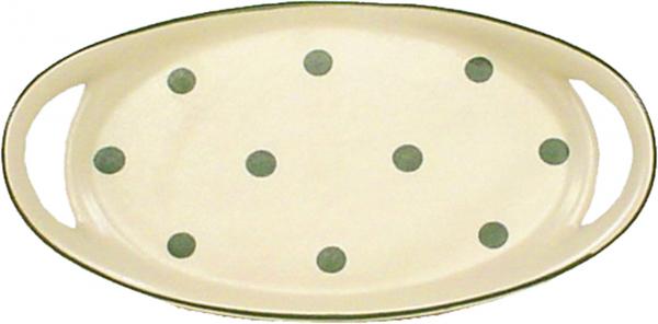 Tablett 25 oval