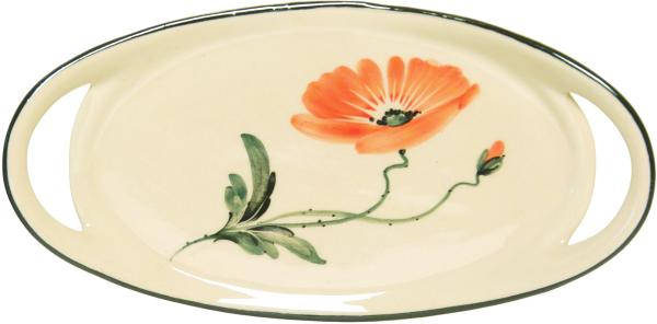 Tablett 25 oval
