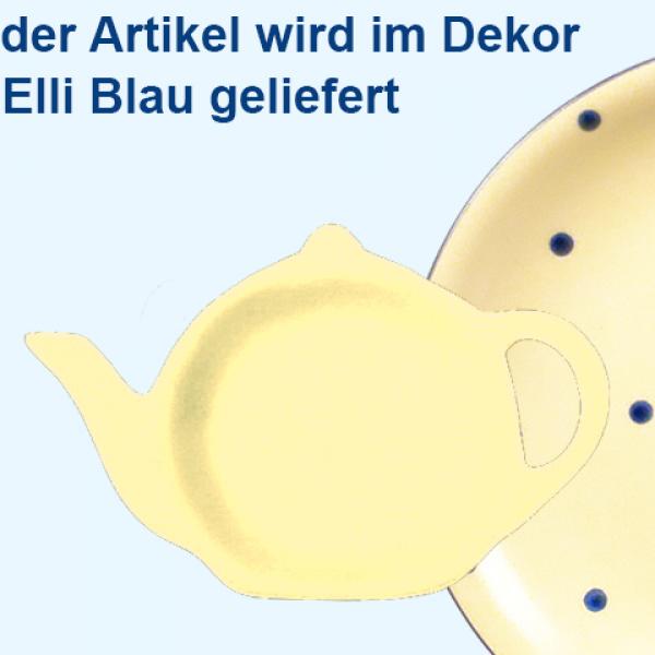 Teebeutelablage Elli blau