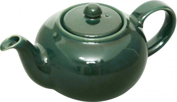Teekanne 0,6 l grün Sprenkel
