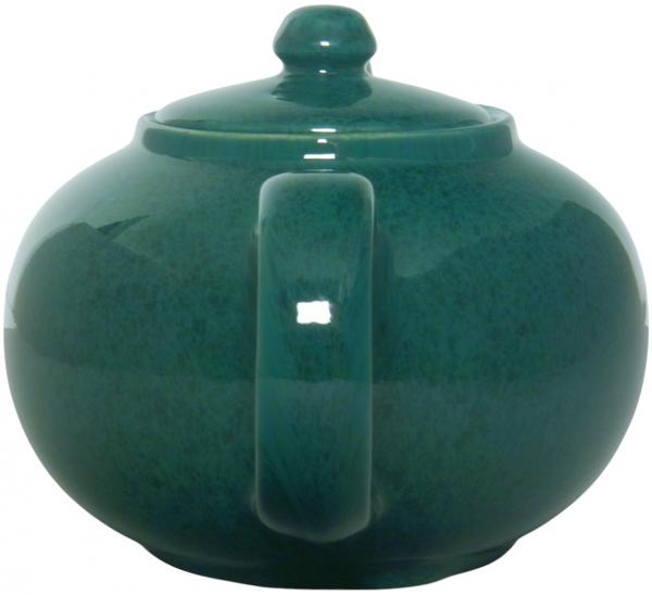Teekanne 0,9 l grün Sprenkel