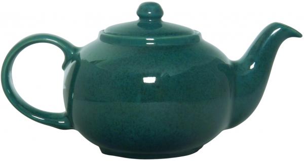 Teekanne 0,9 l grün Sprenkel