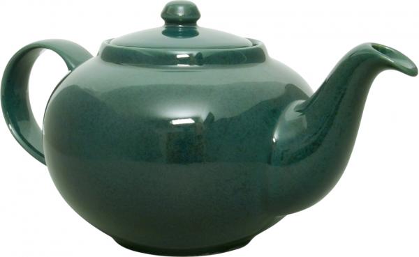 Teekanne 1,8 l grün Sprenkel