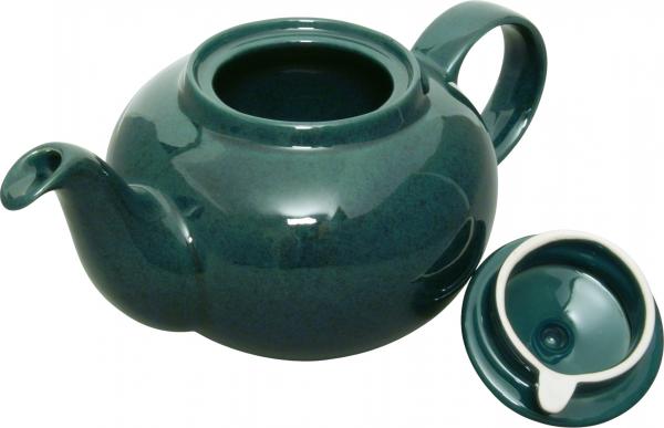 Teekanne 1,8 l grün Sprenkel