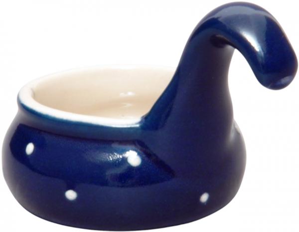 Tea light with handle blue 1 point