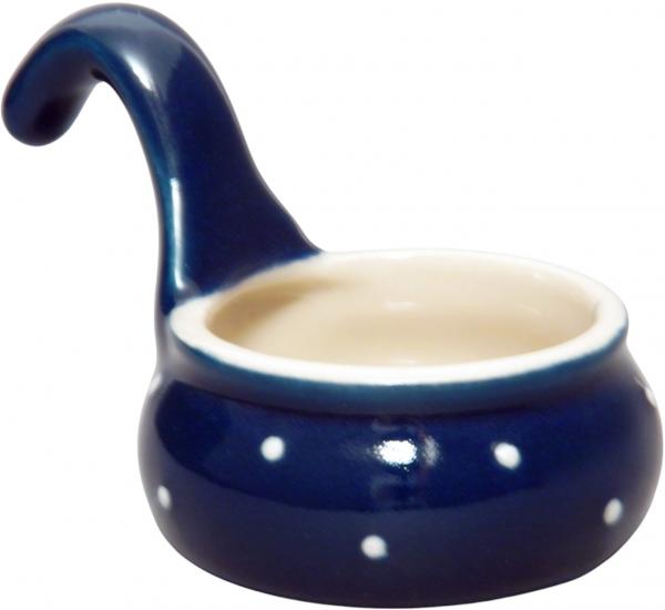 Tea light with handle blue 1 point