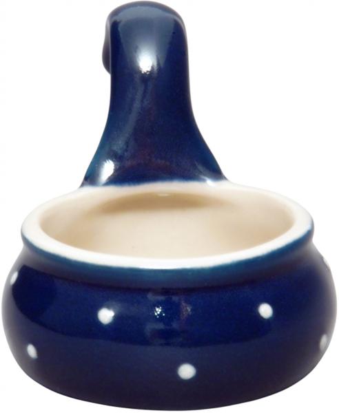 Tea light with handle blue 1 point