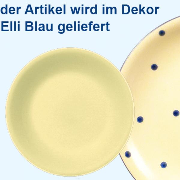 Teller 24 tief Elli blau