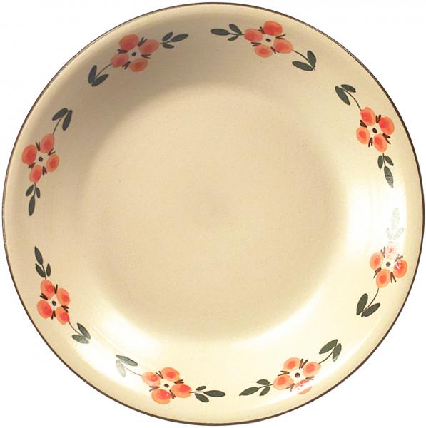 Teller 24 tief Wilde Rose