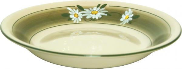 Teller 24 tief Dekor Margueritenblume