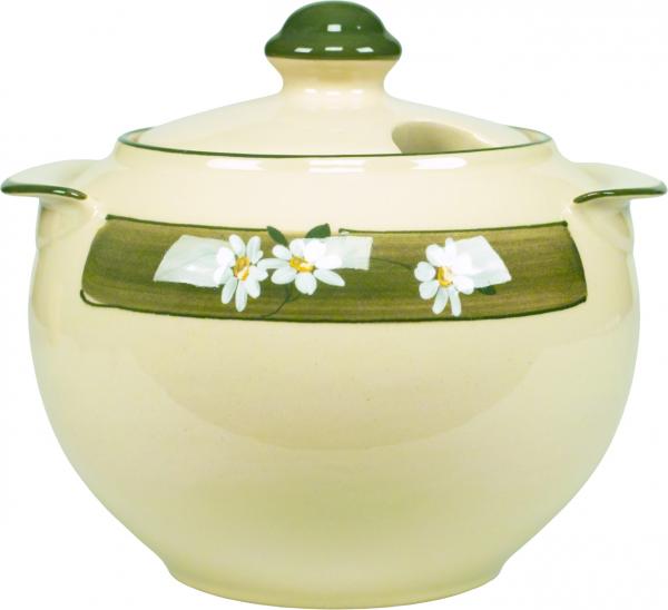 Terrine 2,5 Dekor Margueritenblume