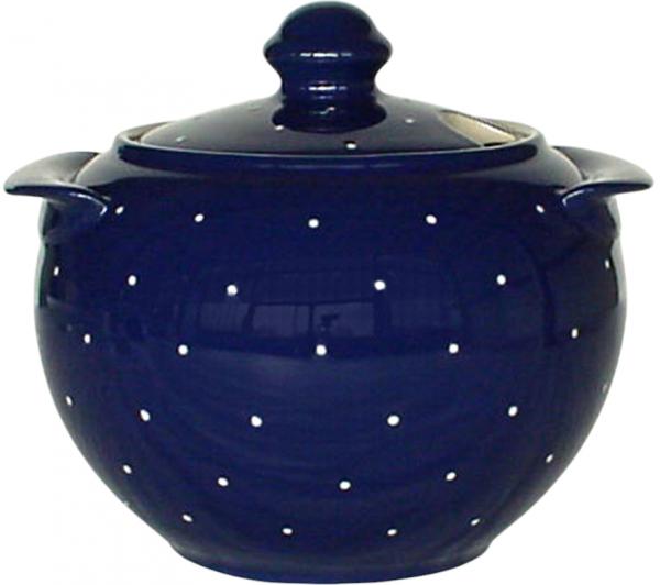 Terrine 2,5 blau 3 Punkt