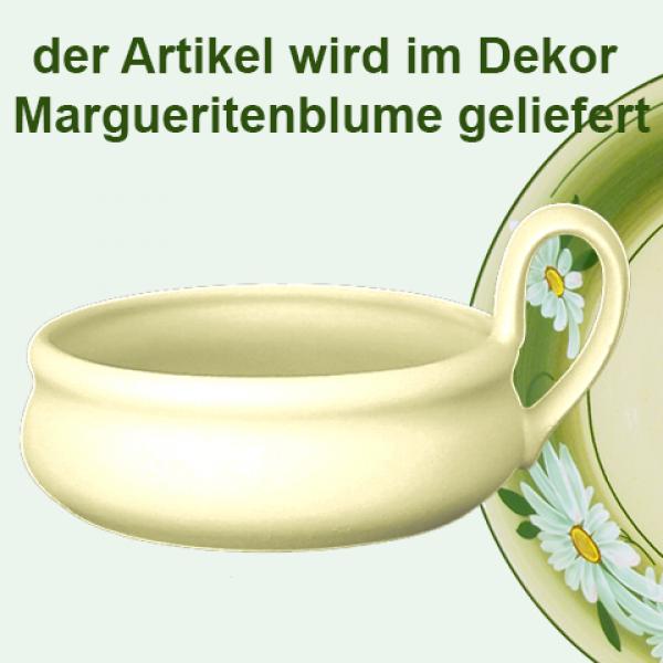 Tiegel Dekor Margueritenblume