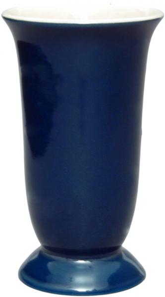 Tulpenvase 15cm glänzend blau