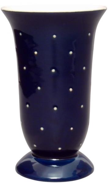 Tulpenvase 18 cm blau 1 Punkt