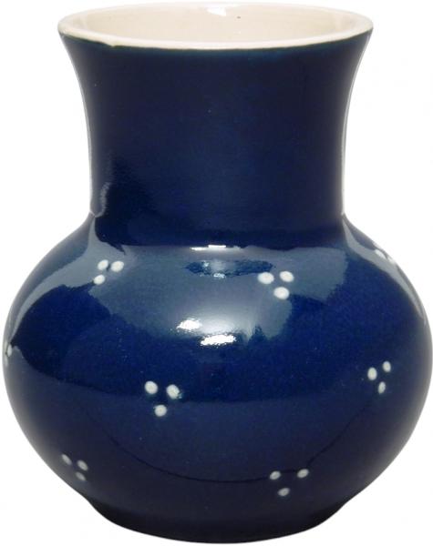 Vase Gr.IV 18 blau 3 Punkt