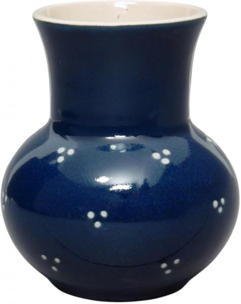 Vase Gr.IV 18 blau 3 Punkt