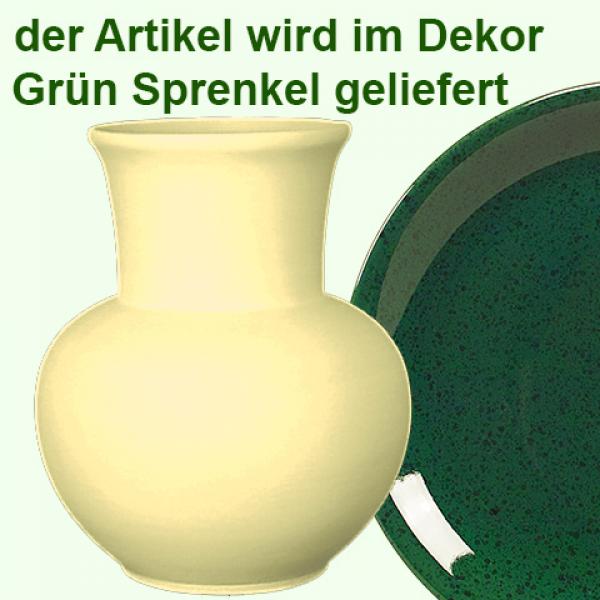Vase Gr.II 13 grün Sprenkel