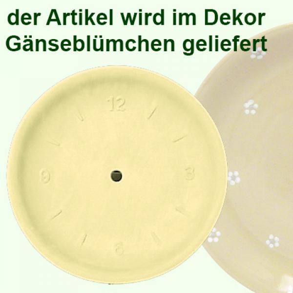 Wanduhr Gänseblümchen