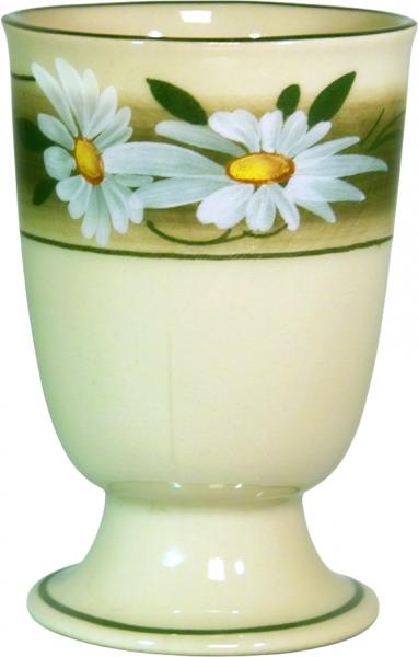 Weinbecher Dekor Margueritenblume