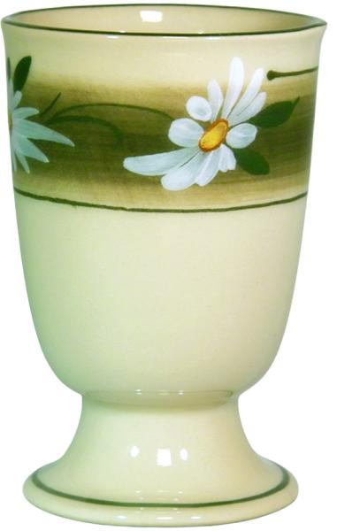 Weinbecher Dekor Margueritenblume