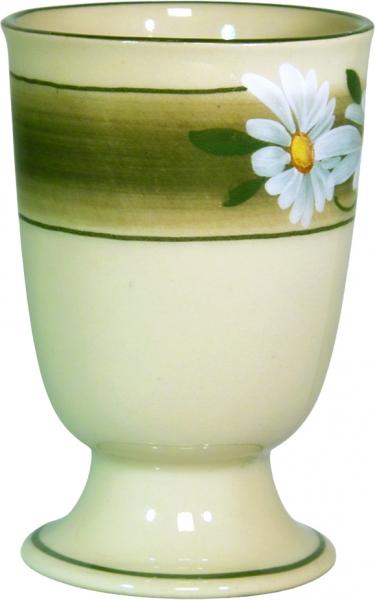 Weinbecher Dekor Margueritenblume