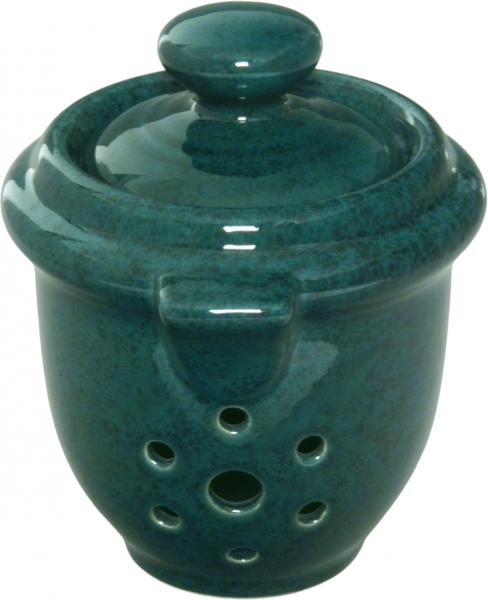 Zwiebeltopf grün Sprenkel