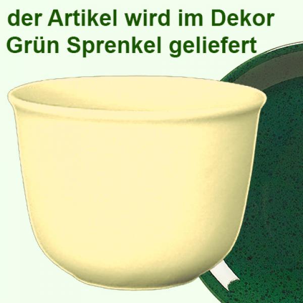 Übertopf 19 grün Sprenkel