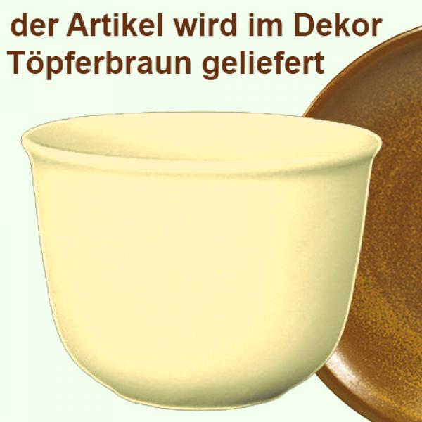 Übertopf 19 braun