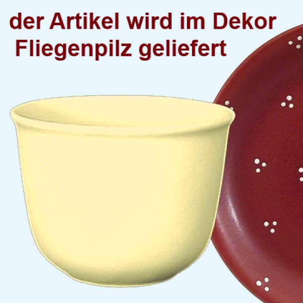Übertopf 14 Fliegenpilz