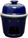Apfelbräter glänzend blau
