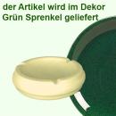 Ascher 15cm  grün Sprenkel