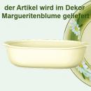 Auflaufform 24 Dekor Margueritenblume