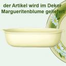 Auflaufform 30 Dekor Margueritenblume